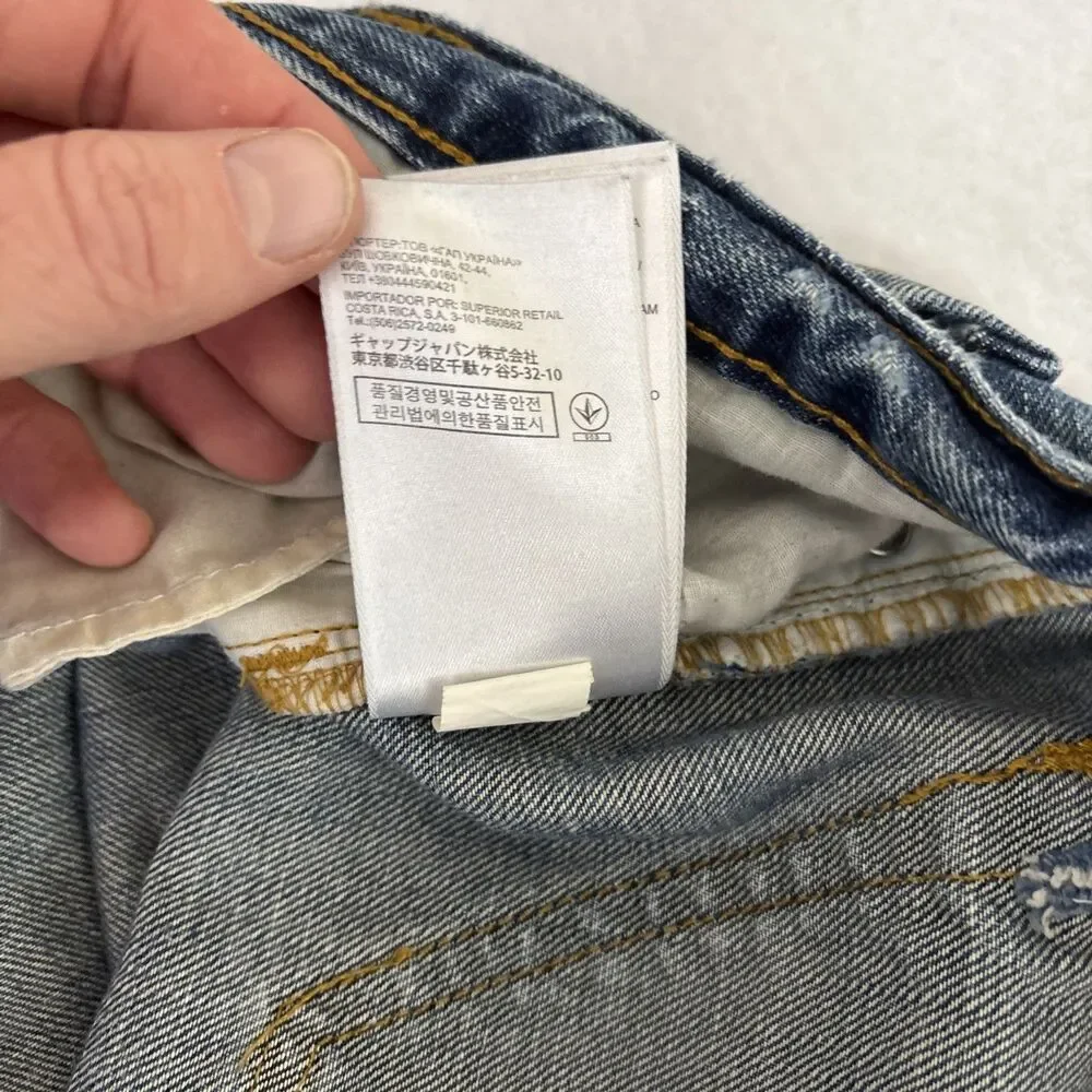 Banana Republic Jeans Men's 34 x 34 Straight Leg Medium Denim